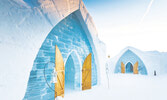 «Ледяной отель» - настоящее чудо искусства архитектуры и интерьер-дизайна, полностью возведенное изо льда и снега...