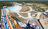 Calypso Park c настоящим могучим прибоем - самый крупный парк водных аттракционов в Канаде...