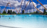  Splash Works - парк водных аттракционов находится на территории Большого Торонто, и является частью парка развлечений Canada’s Wonderland...
