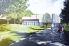 Будущее здание спортзала общинного центра в Earl Bales Park