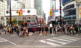 Extinction Rebellion shuts down Yonge & Dundas