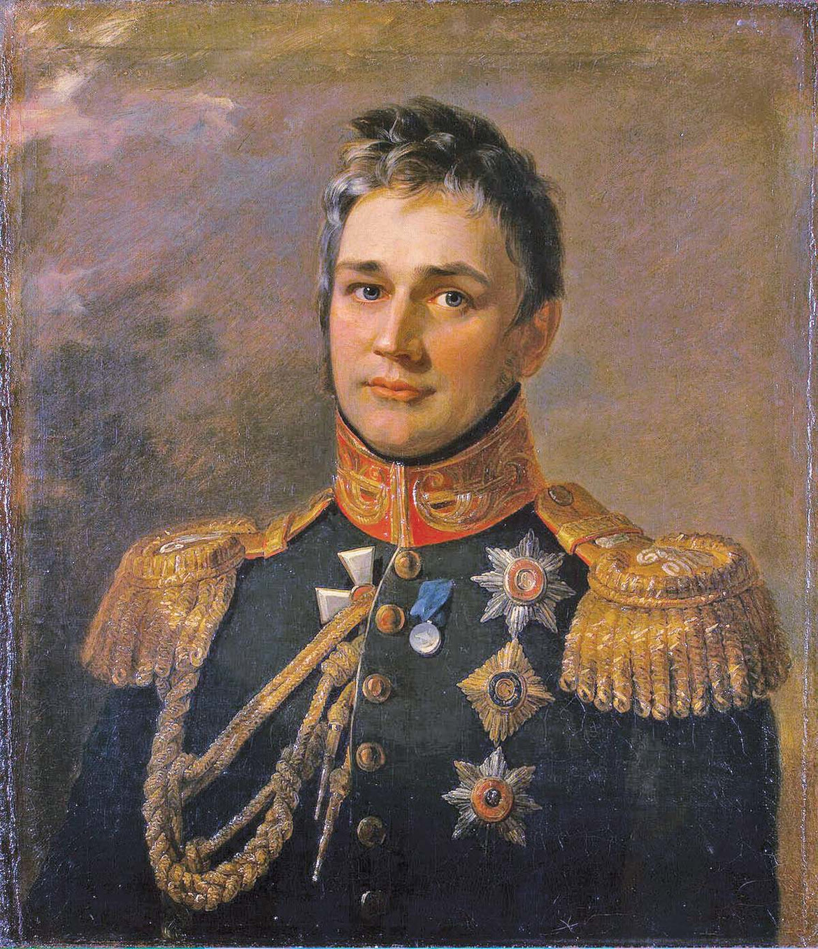 Парадный портрет М.С. Воронцова в Военной галерее героев 1812 г. в Зимнем дворце Санкт-Петербурга