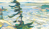 F.H. Varley, Stormey Weather, Georgian Bay, National Gallery of Canada