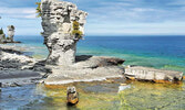 Остров Цветочный горшок в Национальном морском парке Fathom Five