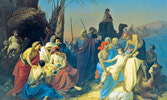   «Дети Иакова продают своего брата Иосифа». Картина К. Флавицикого