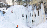 Ледовый альпинизм: Tiffany Falls