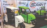Компания Magna International, выставила целую линейку микромобилей SARIT (Safe Affordable Reliable Innovative Transport), рассчитанных на одного-двух человек