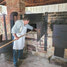 Выпечка хлеба на Historic Baking Workshops в историческом здании Gibson House...