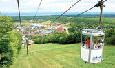 Open-Air Gondola в парке Blue Mountain...