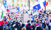 Протест в Монреале