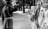 Пьер Трюдо с сыном Джастином..